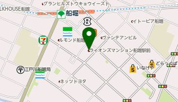 株式会社アイコム 江戸川オフィスの地図画像