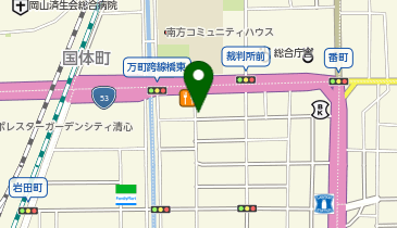 アセットインベントリー株式会社 岡山営業所の地図画像
