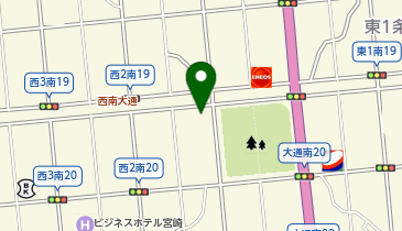 株式会社北海道クラウン 帯広営業所の地図画像