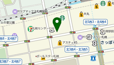 株式会社マーキュリースタッフィング 札幌支店の地図画像
