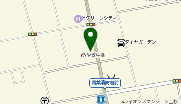 株式会社求人ジャーナル 仙台中央営業所の地図画像
