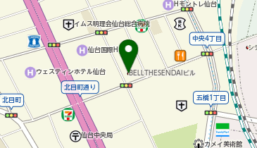 株式会社くすりの窓口 仙台支社の地図画像