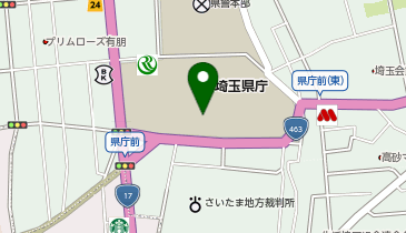 油鉄印刷株式会社 さいたまオフィスの地図画像