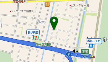 株式会社馬場建材 東京事業所の地図画像