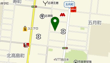小野建設株式会社 沼津営業所の地図画像