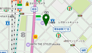 株式会社コープサービス 福岡営業支店の地図画像