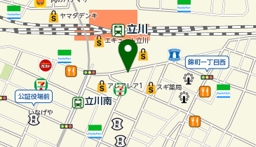 株式会社CISレジデンス ホームメイトFC立川駅南口店の地図画像