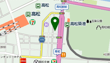 新栄不動産ビジネス株式会社 四国事務所の地図画像