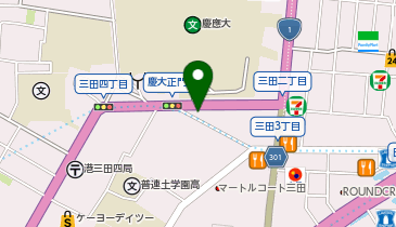 株式会社THビジネスサポート 営業本部(三田オフィス)の地図画像