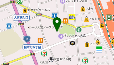 レイサス株式会社 大宮営業所の地図画像