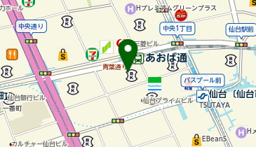 レイサス株式会社 仙台支店の地図画像