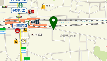 株式会社ボーダーリンク 中野営業所の地図画像