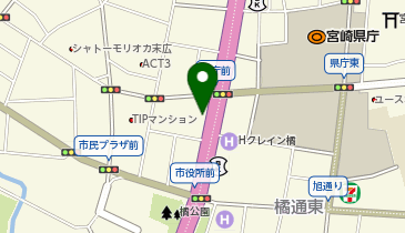 砂防エンジニアリング株式会社 宮崎支店の地図画像