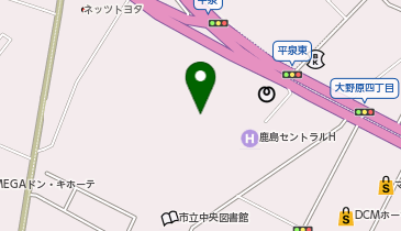 株式会社めぶきリース 鹿島営業部の地図画像