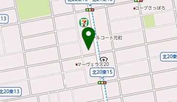ゼンシン株式会社 札幌営業所の地図画像