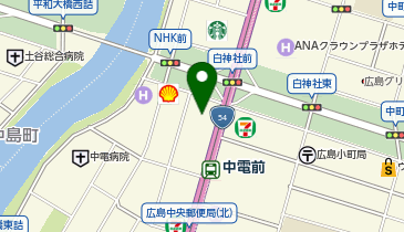 カウンセリングストリート株式会社 中四国支所の地図画像
