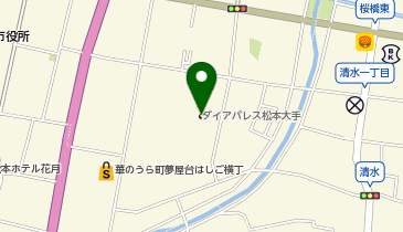 株式会社横浜システック 松本出張所の地図画像