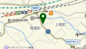 光洋ビルサービス株式会社 熱海営業所の地図画像