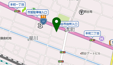 グローリー株式会社 熊谷出張所の地図画像