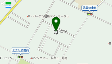 HOYA Technosurgical株式会社 昭島物流センターの地図画像