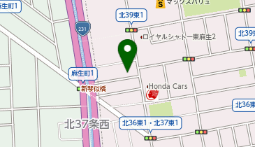 株式会社トーヨーコーポレーション 札幌出張所の地図画像