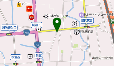 三井金属計測機工株式会社 長野事務所の地図画像