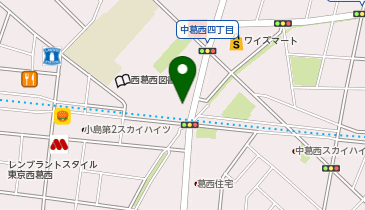 ブルーミング中西株式会社 インターフローの地図画像