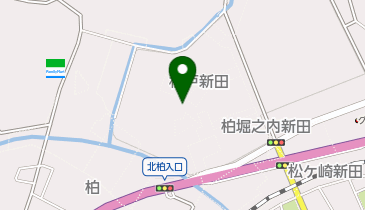 株式会社アズマロジスティクス LP北柏出張所の地図画像
