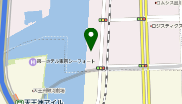 株式会社万年屋回漕店 品川倉庫の地図画像