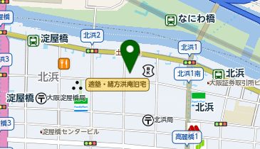 ヒビノスペーステック株式会社 大阪営業所の地図画像