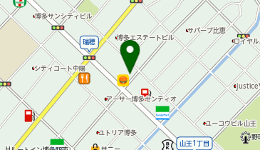 ユースキン製薬株式会社 福岡営業所の地図画像