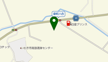 有限会社大泉運輸 下川車庫の地図画像