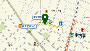 ケイアイスター不動産株式会社 法人営業部 東大宮営業所の地図画像