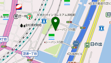兼松株式会社 東京本社の地図画像