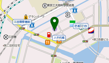 株式会社目黒庭苑 芝浦オフィスの地図画像