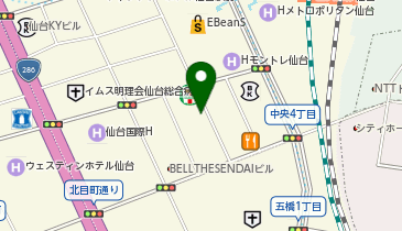 吉原鉄道工業株式会社 仙台営業所の地図画像