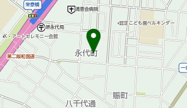 福助株式会社 堺事業所の地図画像