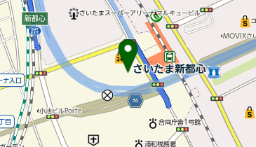 富士フイルムビジネスエキスパート株式会社 富士ゼロックス株式会社 LAタワー内の地図画像