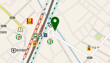 合同会社MAH 久喜事業所」(久喜市-社会関連-〒346-0016)の地図