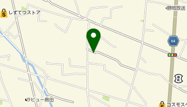 株式会社レックス 島田工場の地図画像