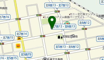FDK株式会社 札幌営業所の地図画像