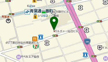株式会社ラテラ・インターナショナル 東北営業所の地図画像