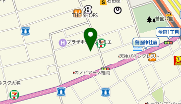 株式会社丸善ジュンク堂書店 福岡外商部の地図画像