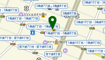 株式会社丸善ジュンク堂書店 旭川外商部の地図画像