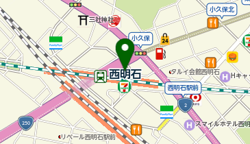 タイムズ24株式会社 西明石営業所の地図画像