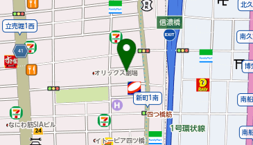 日新建工株式会社 大阪営業所の地図画像