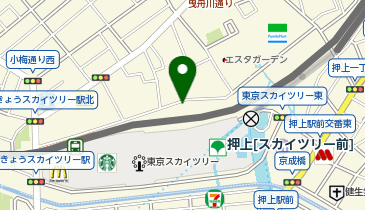 株式会社シンフォニア東武 スカイツリータウン事業所の地図画像