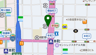 日本東海インダストリアルペーパーサプライ株式会社 関西営業所の地図画像