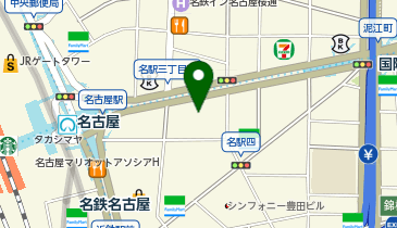 日本建物株式会社 名古屋支店の地図画像