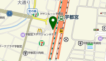 株式会社ジェイアール東日本都市開発 宇都宮エリア支店の地図画像